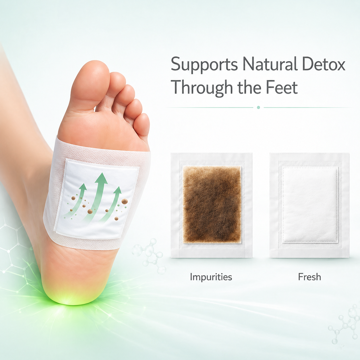 Herbal Foot Patches for Overnight Comfort