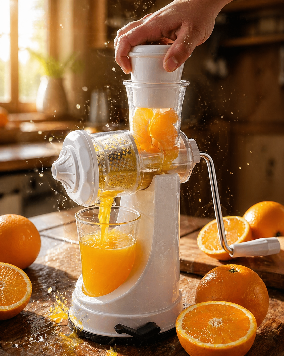 Hand Press Manual Juicer,Fruits