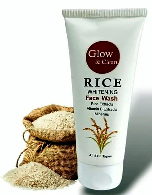 Rice Glow & Clean Rice Whitening Face Wash