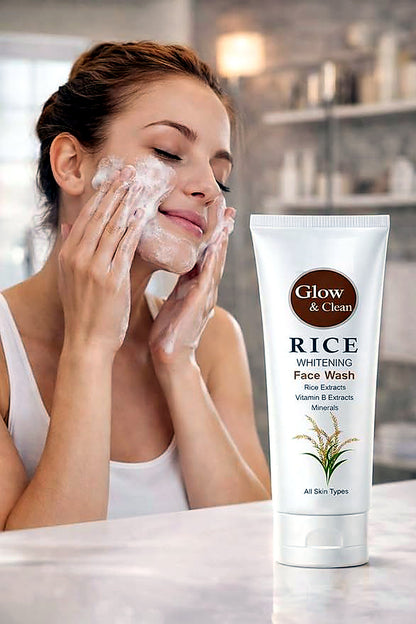 Rice Glow & Clean Rice Whitening Face Wash
