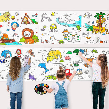 Children's Drawing Roll - Coloring Paper Roll for Kids
