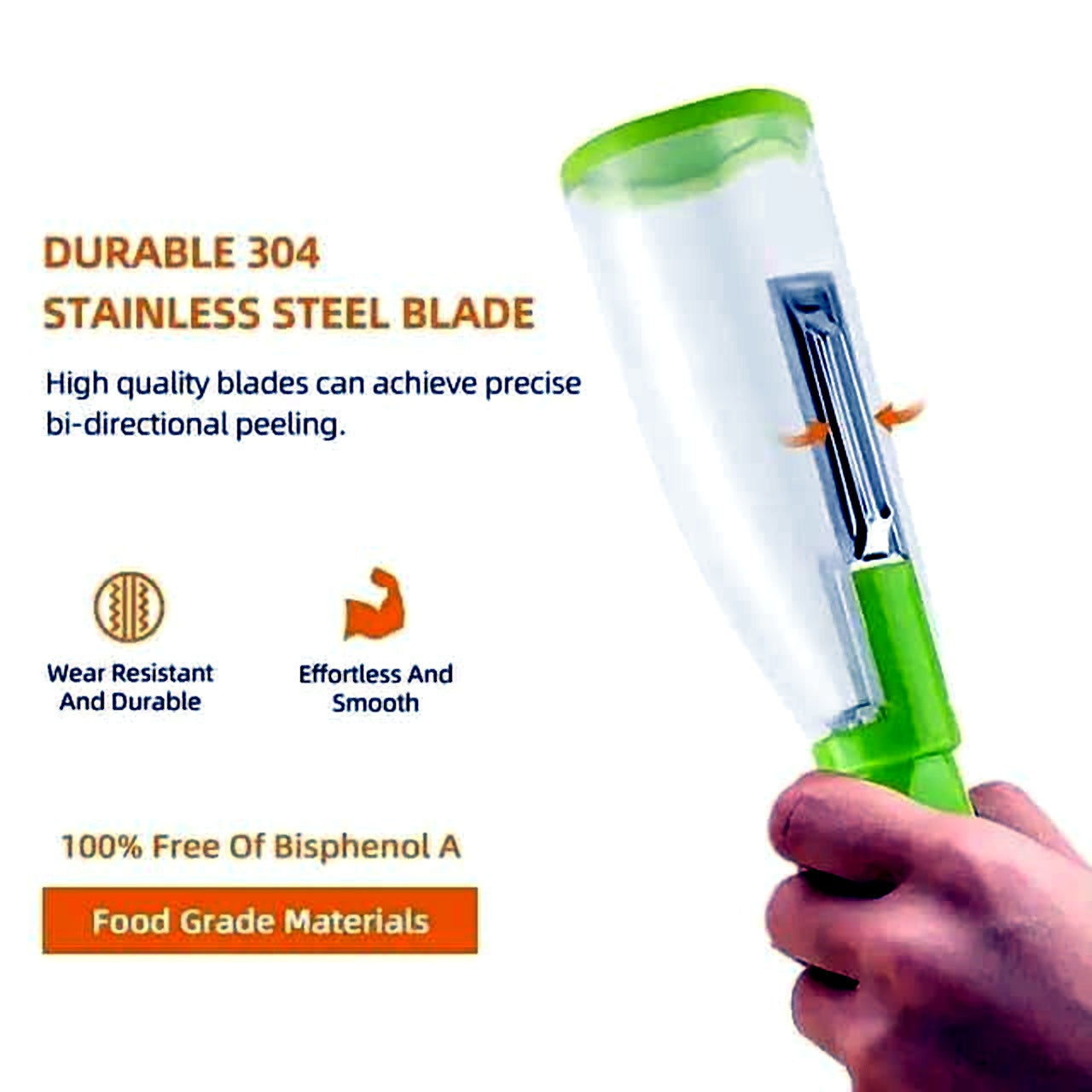 Vegetable Peeler with Container Multifunctional All in One Vegetable