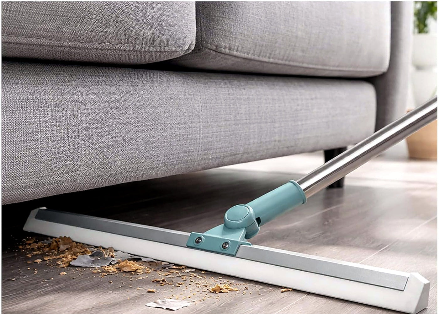 Floor Squeegee 20 inch Silicone Long Handle